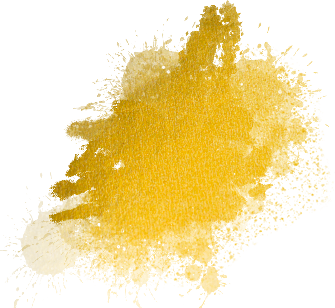 Gold Paint Spots